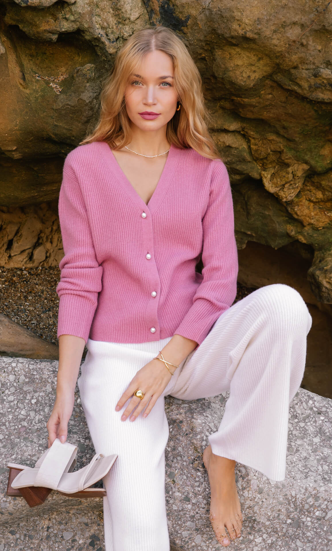 Valentina Luxe Cashmere Cardigan