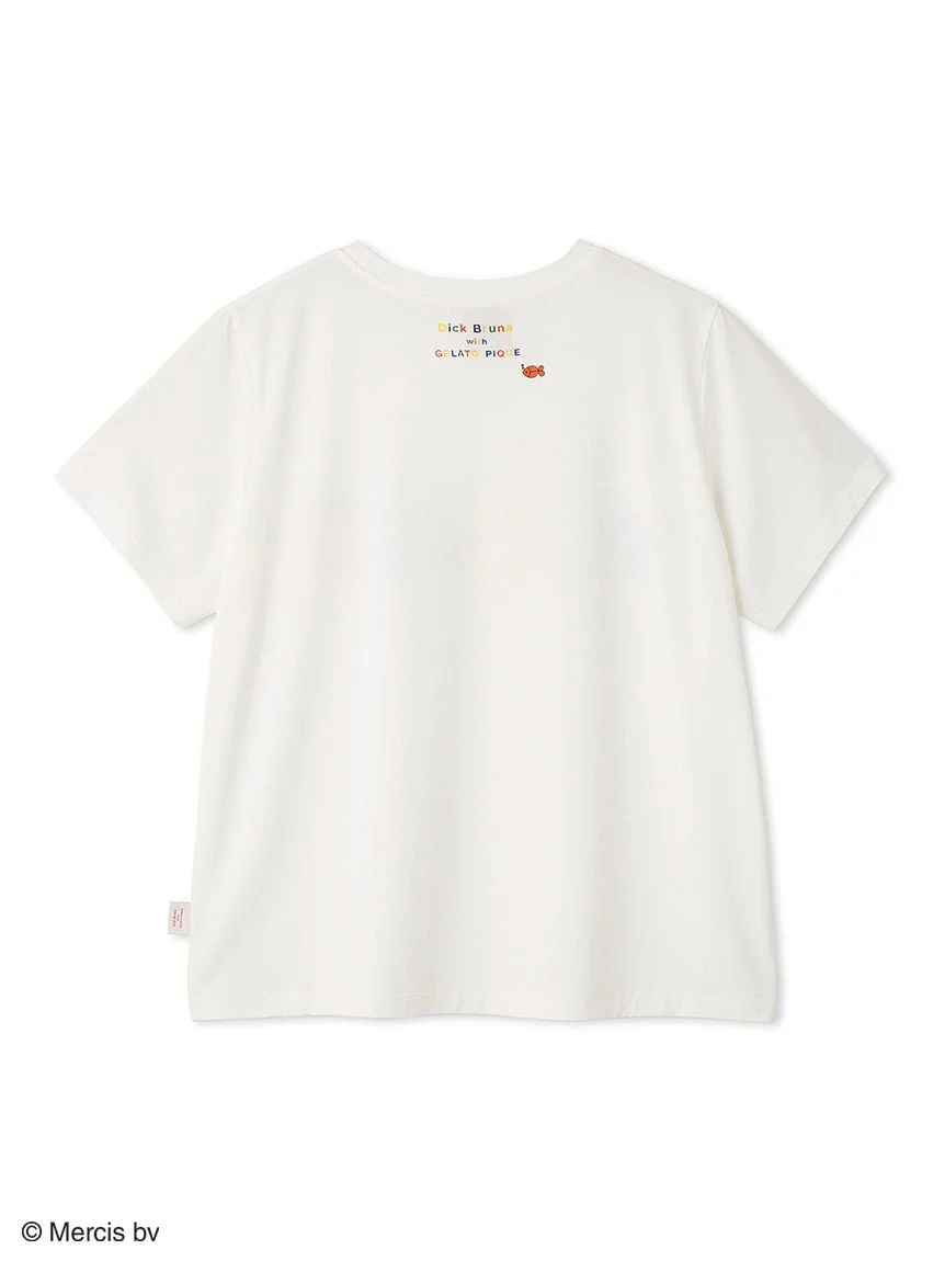 【Dick Bruna】[Cool to the Touch] One-Point T-Shirt