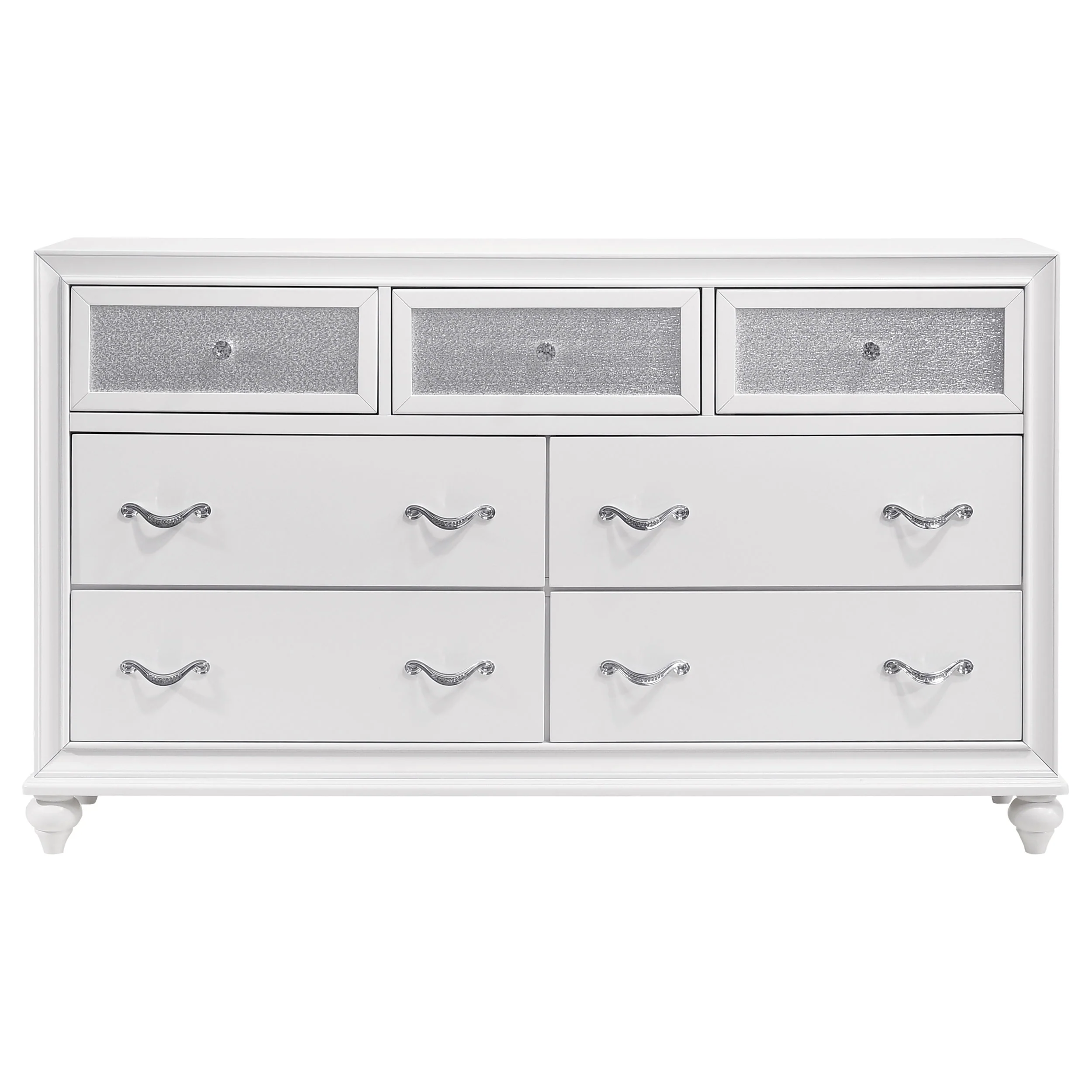 Barzini 4-piece Bedroom Set White
