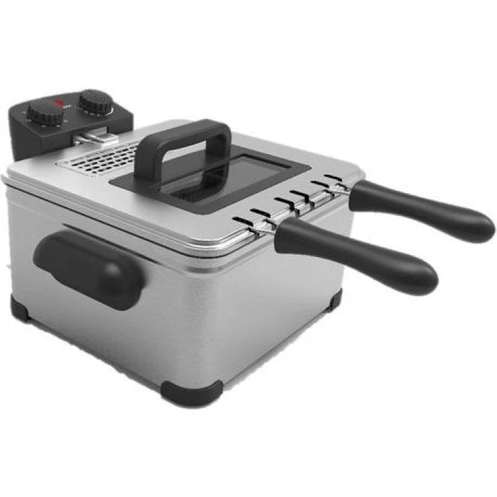 Frigidaire FDDF-1002 Dual Tray Stainless Steel 220 volt Deep Fryer 220v 240 volts 50 hz