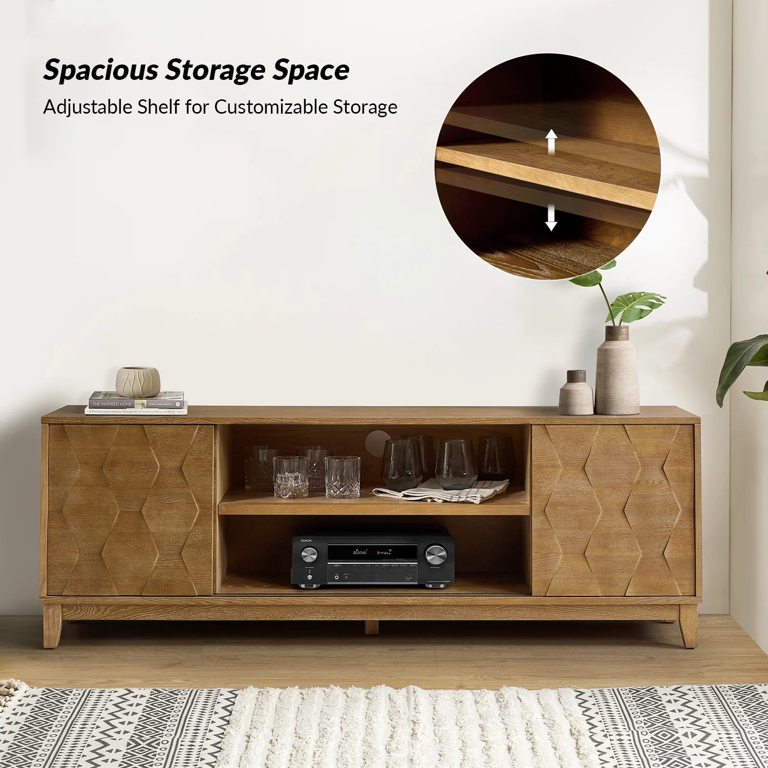 August TV Stand in Seadrift