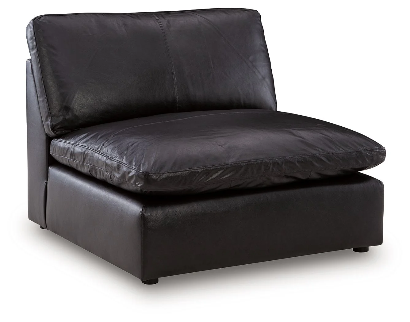 Emilia - Armless Chair - Black