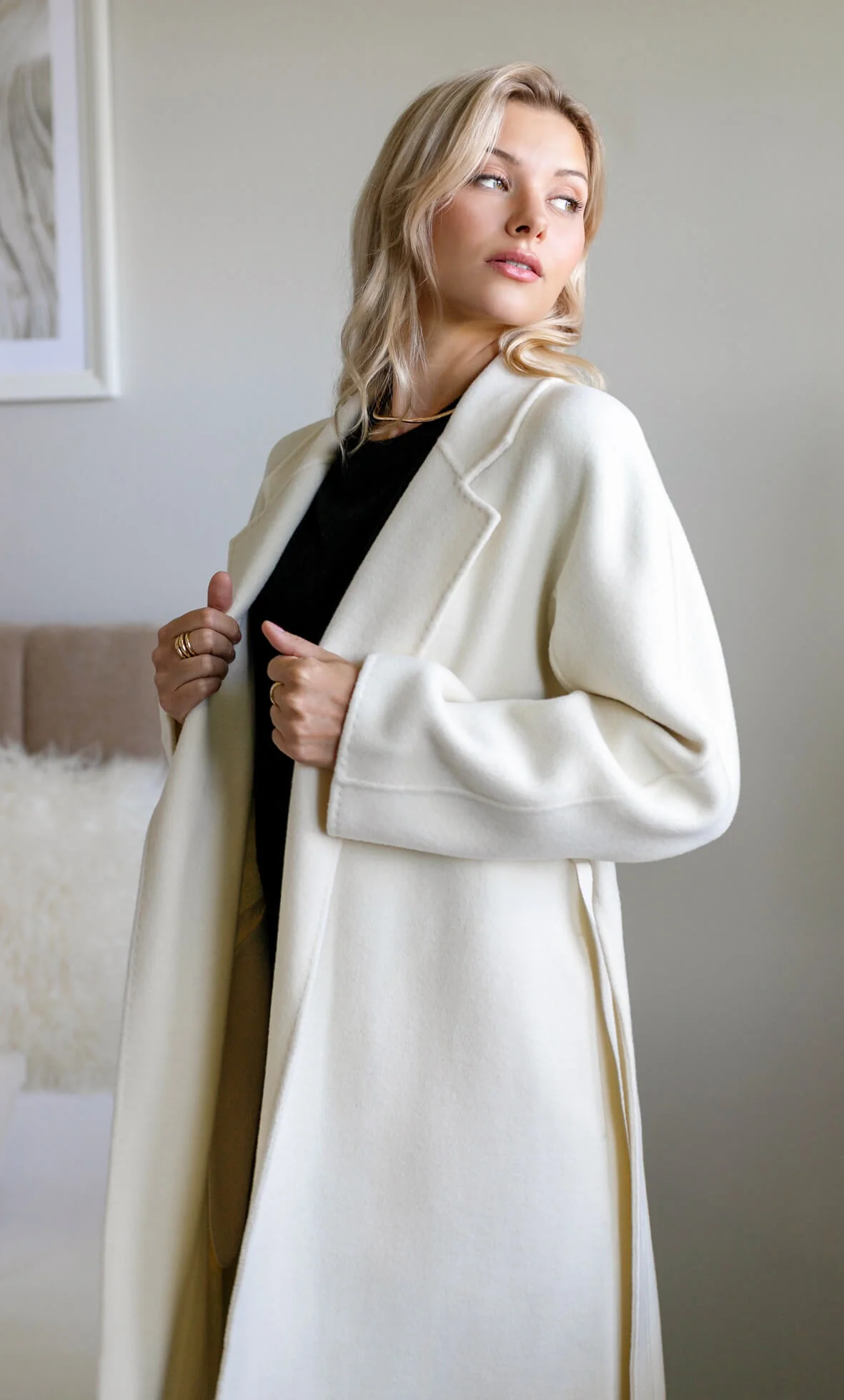 Marcella Cashmere Overcoat