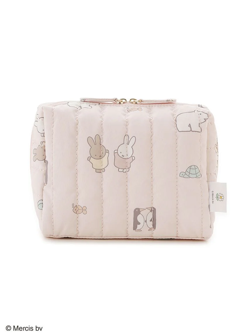【Dick Bruna】Quilted All-Over Print Pouch