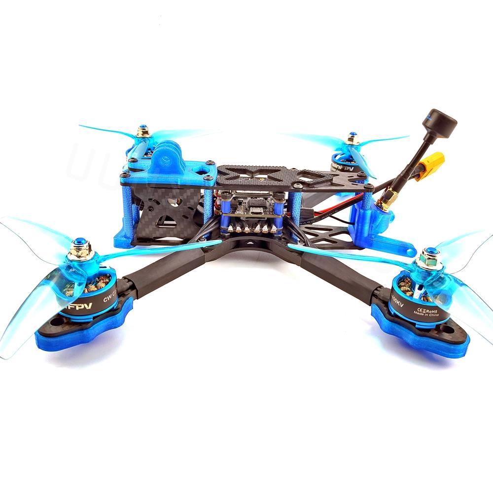 DarwinFPV Darwin240 FPV Drone - PNP Johnny 5 Quadcopters 5Inch 240mm F4 FC 50A ESC 5.8G VTX 1500TVL Camera 2207 2400KV Motor