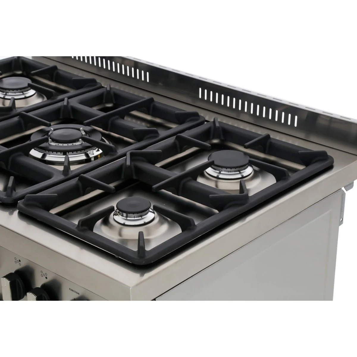 Delonghi DT906/220/RDF Professional 36 Inch Stainless Steel Gas range with 5 Burner and 2 Ovens  Made in Italy  220 v  240 volts 50 hz