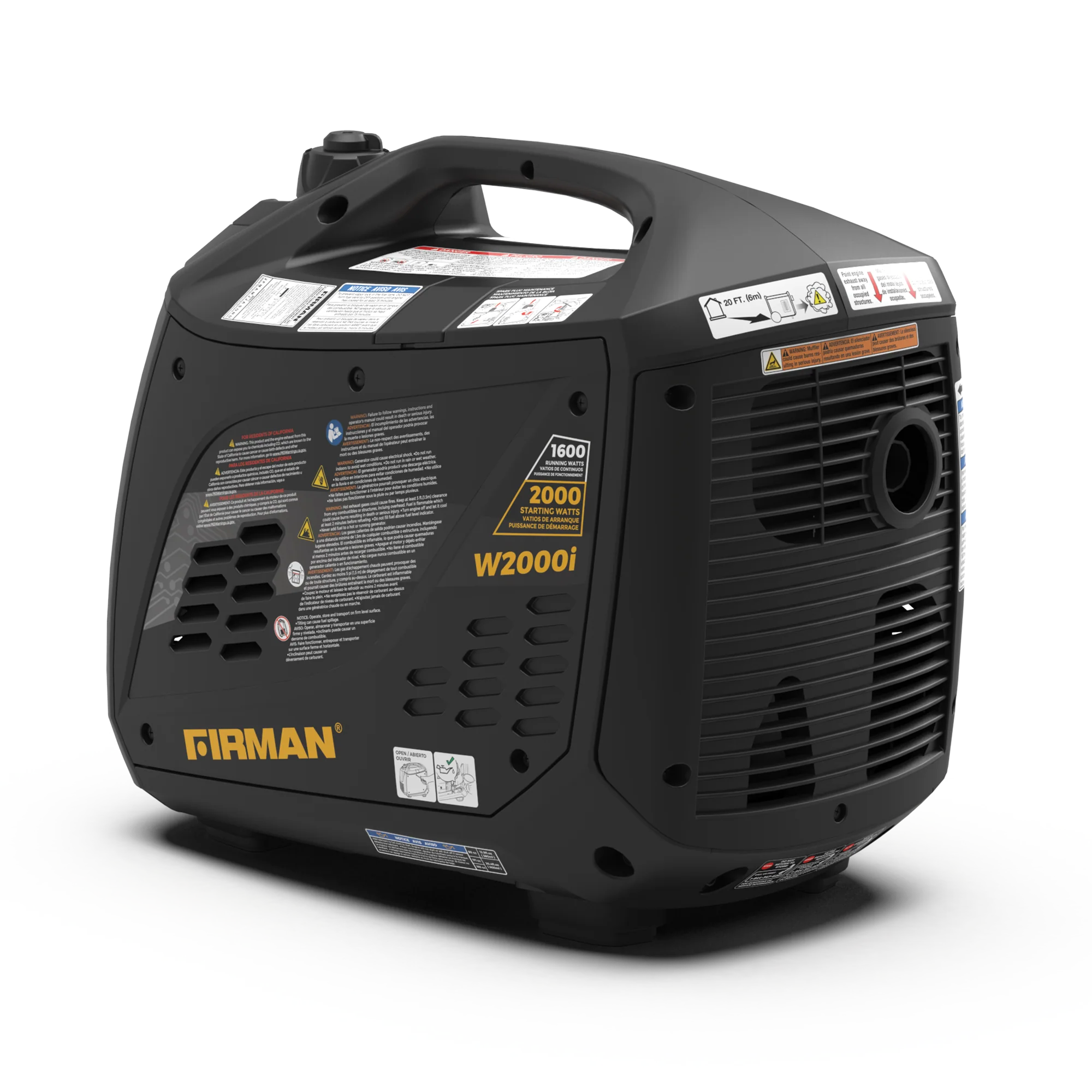 Inverter Portable Generator 2000/1600W Recoil Start