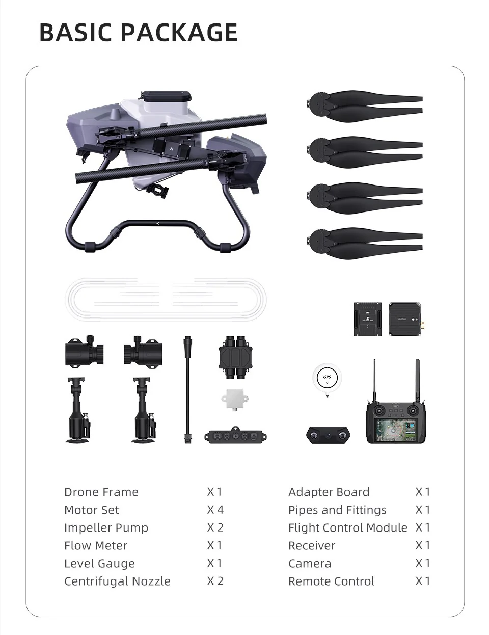 EFT Z30 30L Agriculture Drone - 4 axis 30KG 30L Agricultural UAV large capacity pesticide spraying aircraft Automatic seeding for spraying fruit trees