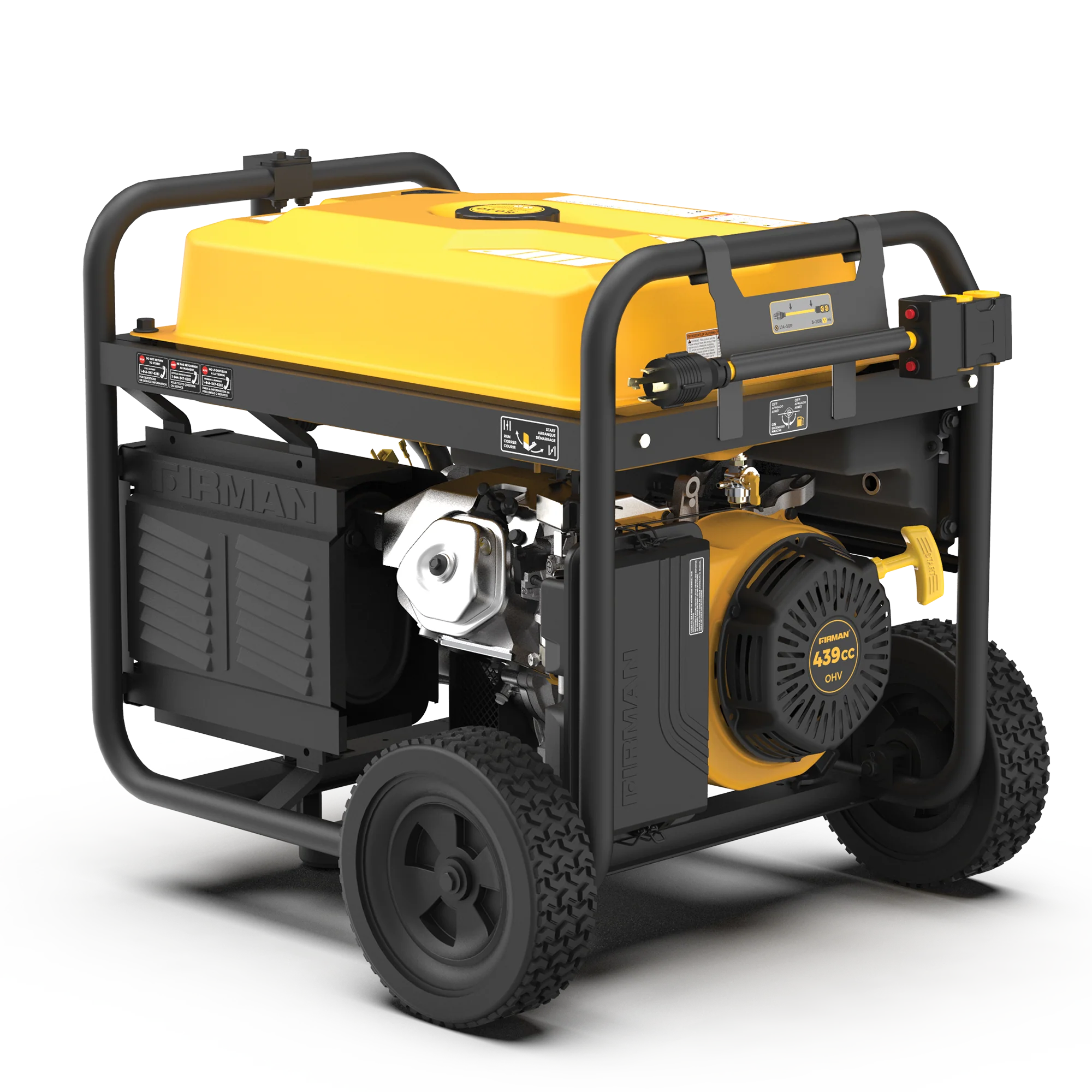 Gas Portable Generator 10000W Remote Start 120/240V with CO alert