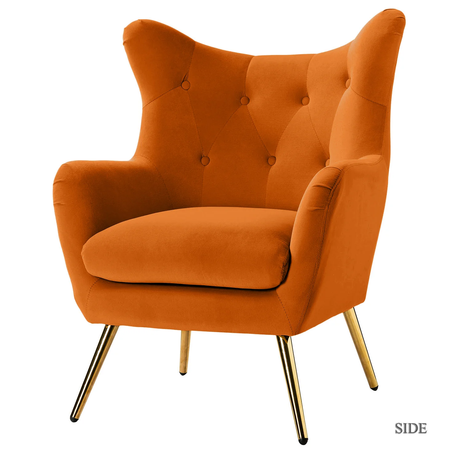 Arama Accent Chair in Orange