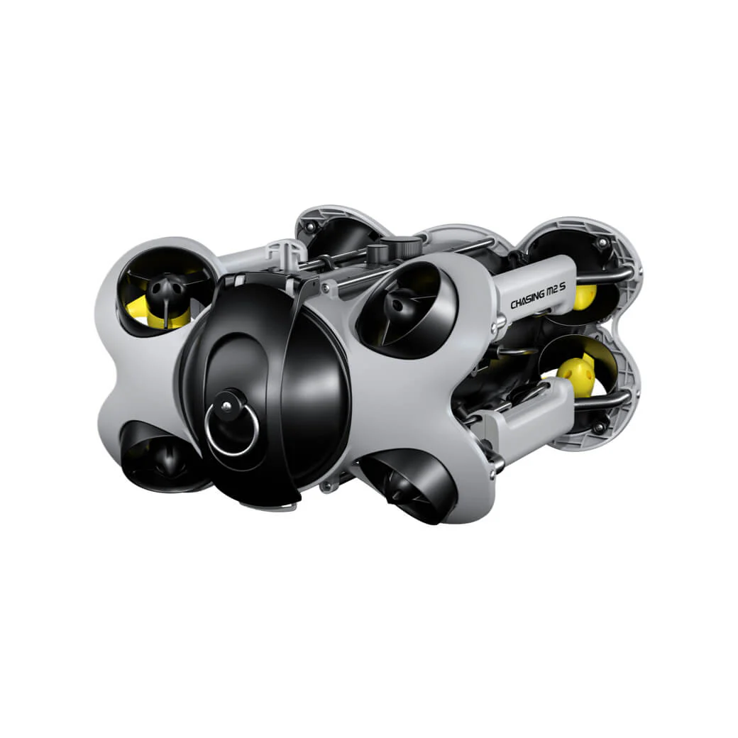 CHASING M2 S Underwater ROV – 4K Camera, 100 m Depth, 8-Thruster Omni Control, 4000 lm Lights, Light-Industrial Underwater Drone