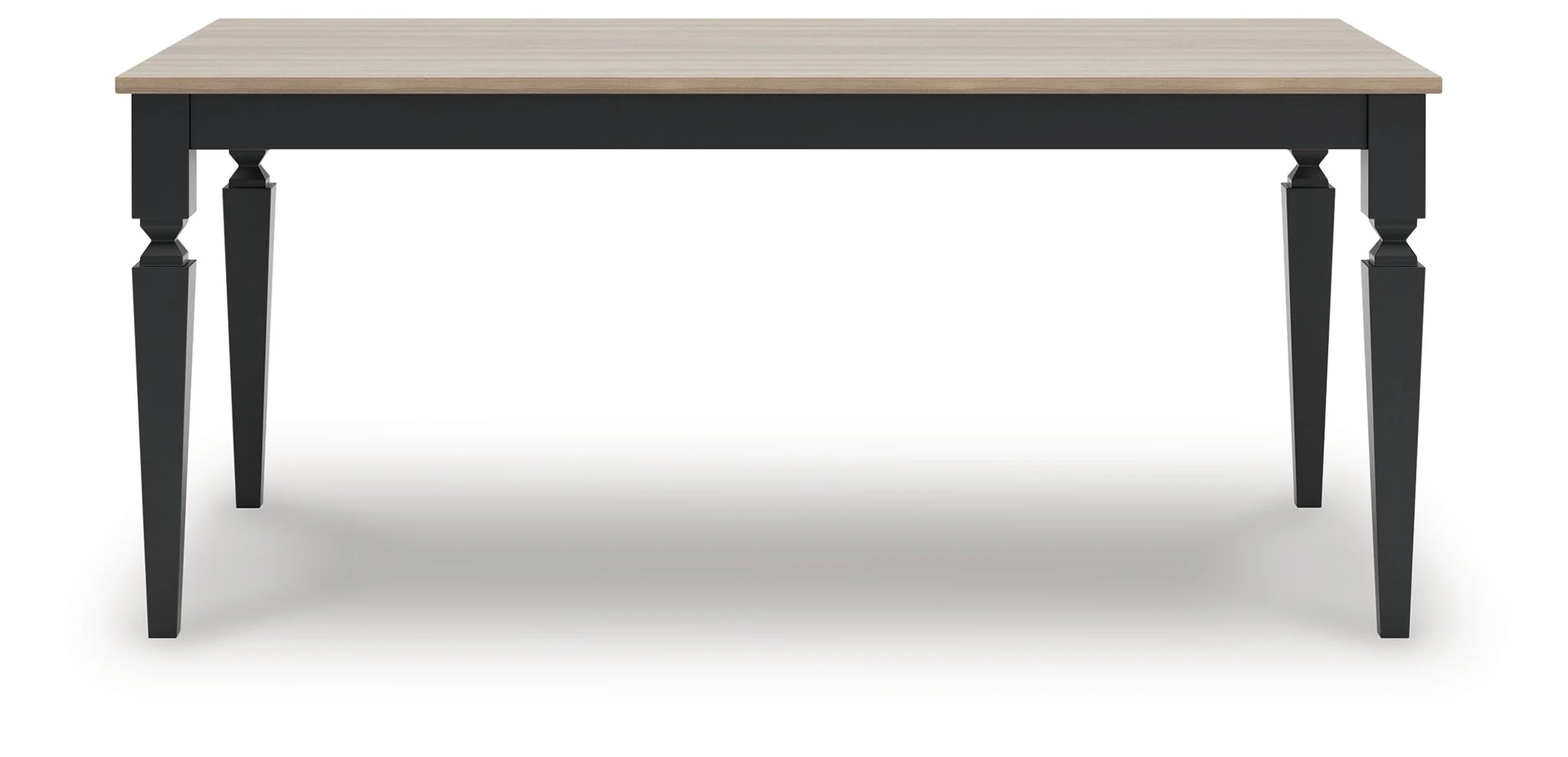 Brenkerton - Rectangular Dining Room Table - Grayish Brown / Black