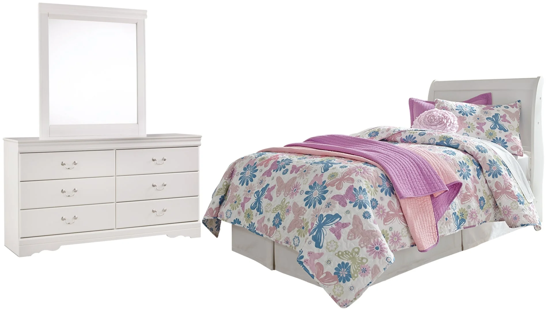 Anarasia White Bedroom Set