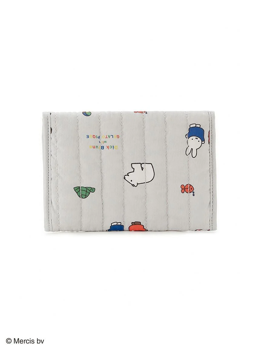 【Dick Bruna】Quilted All-Over Print Maternal and Child Health Handbook Case S