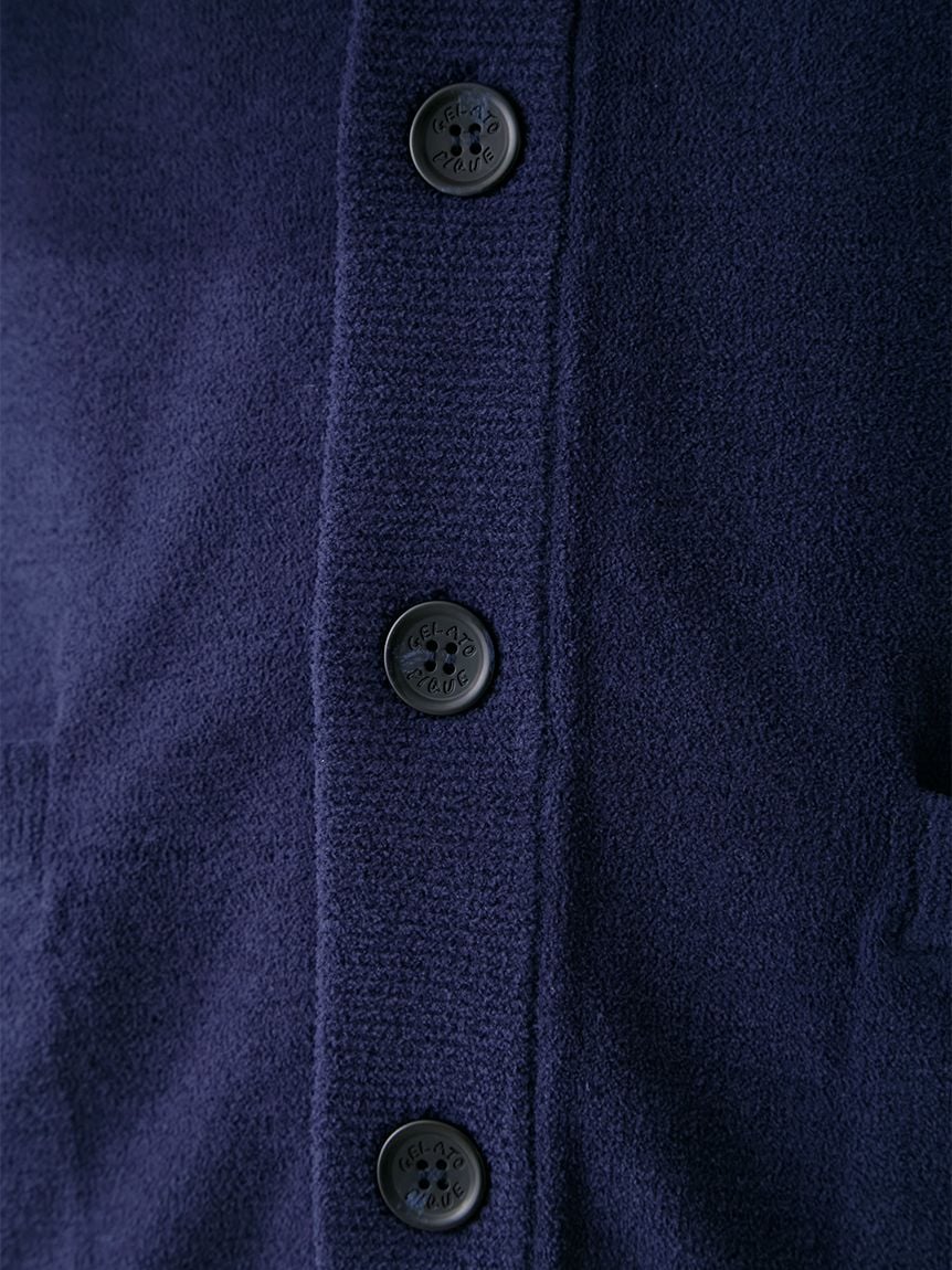 Mens Sleeping Cat Jacquard Cardigan