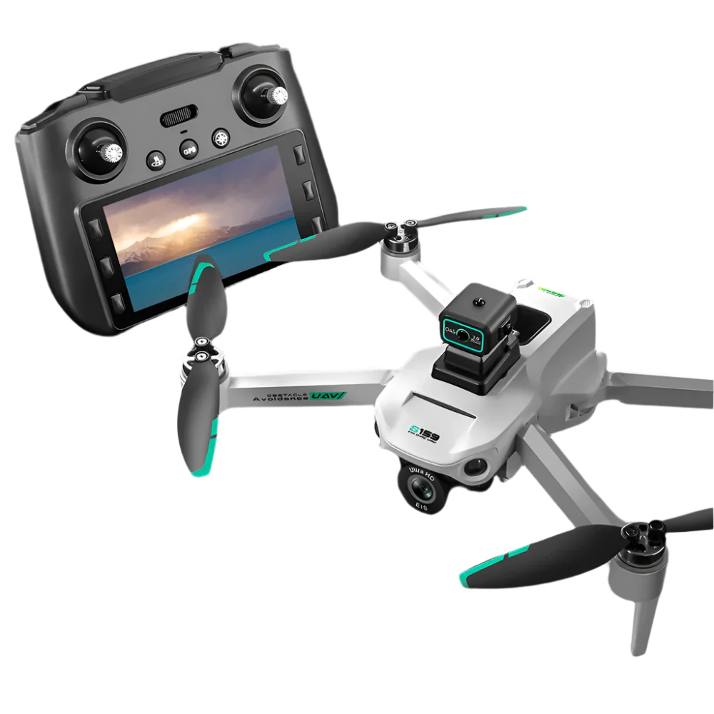 2024 New S159 Drone Professional 8k Camera Four-Axis Aerial Photography with Screen Remote Control 5G WIFI GPS FPV Dron RC 5000M