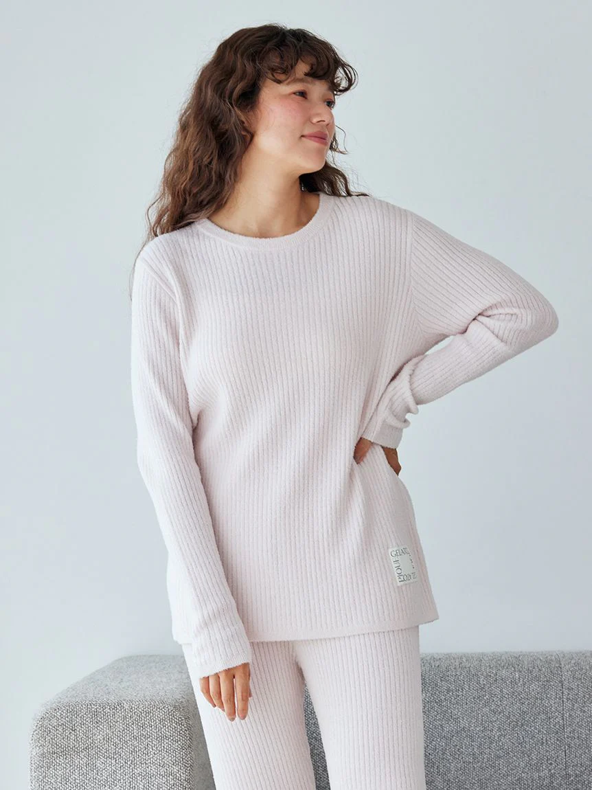 Hot Smoothie Rib Pullover Sweater