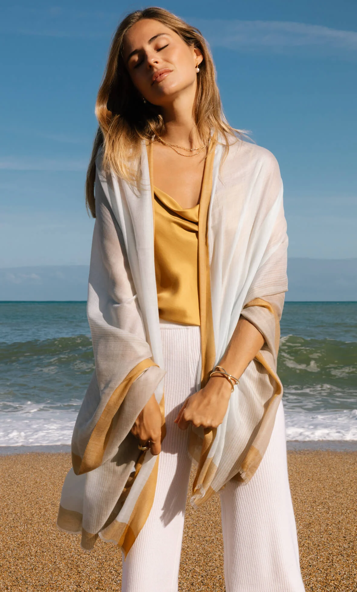 Aria Cashmere Wrap Scarf