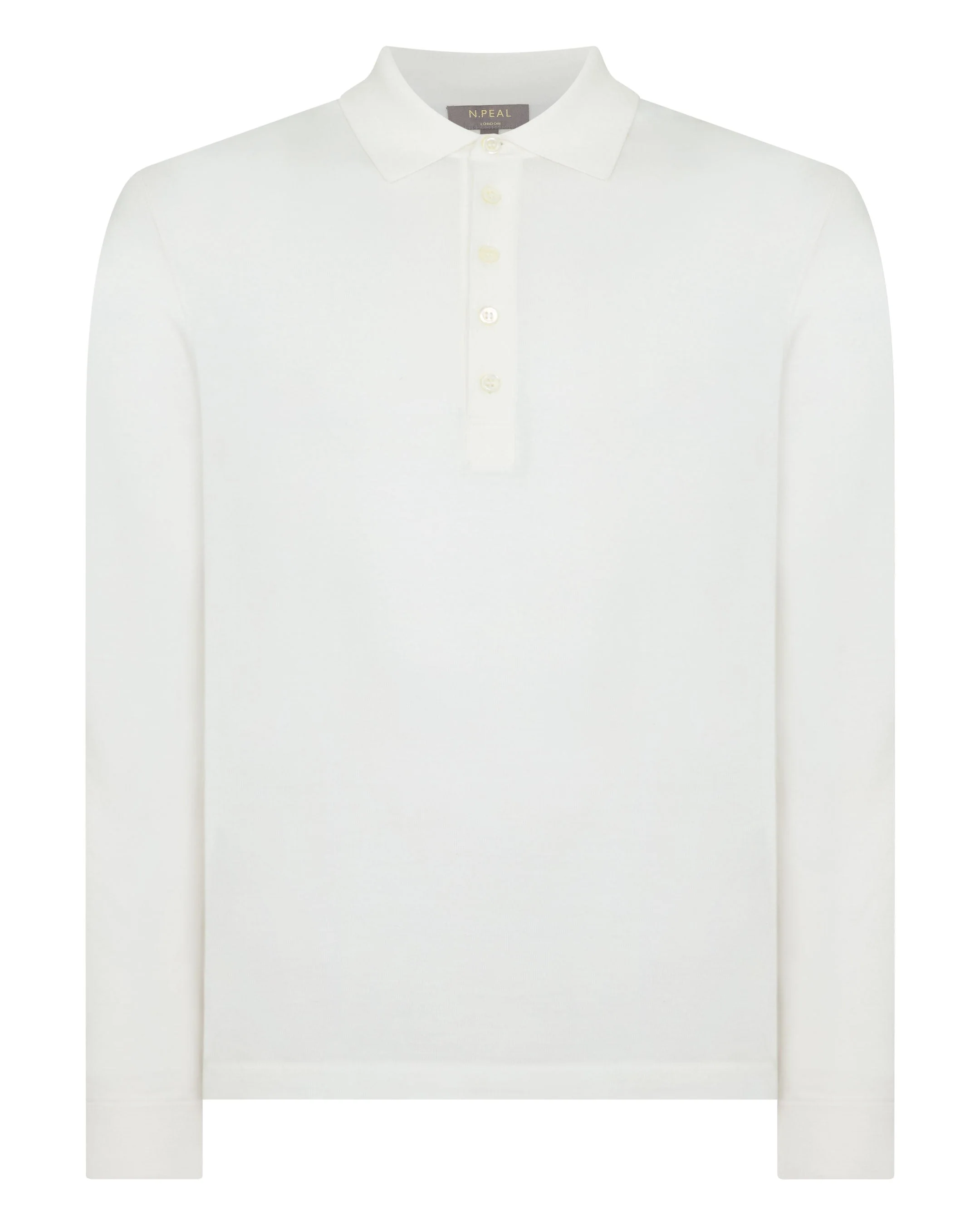 Men's Cotton Polo Shirt White