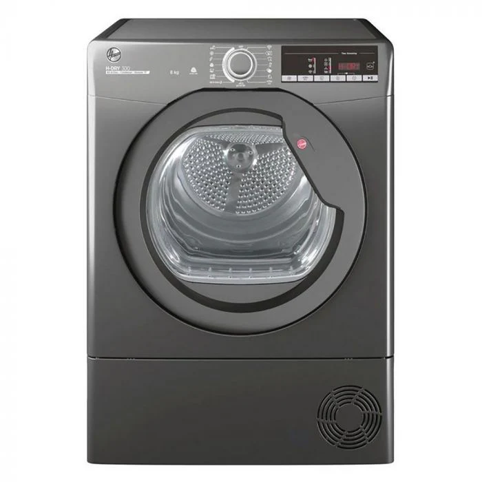 Hoover 220 volt ventlesss Dryer 8kg Silver Graphite HLEC8TR220v/GR self Condensing Dryer 220v 240 volts 50 hz
