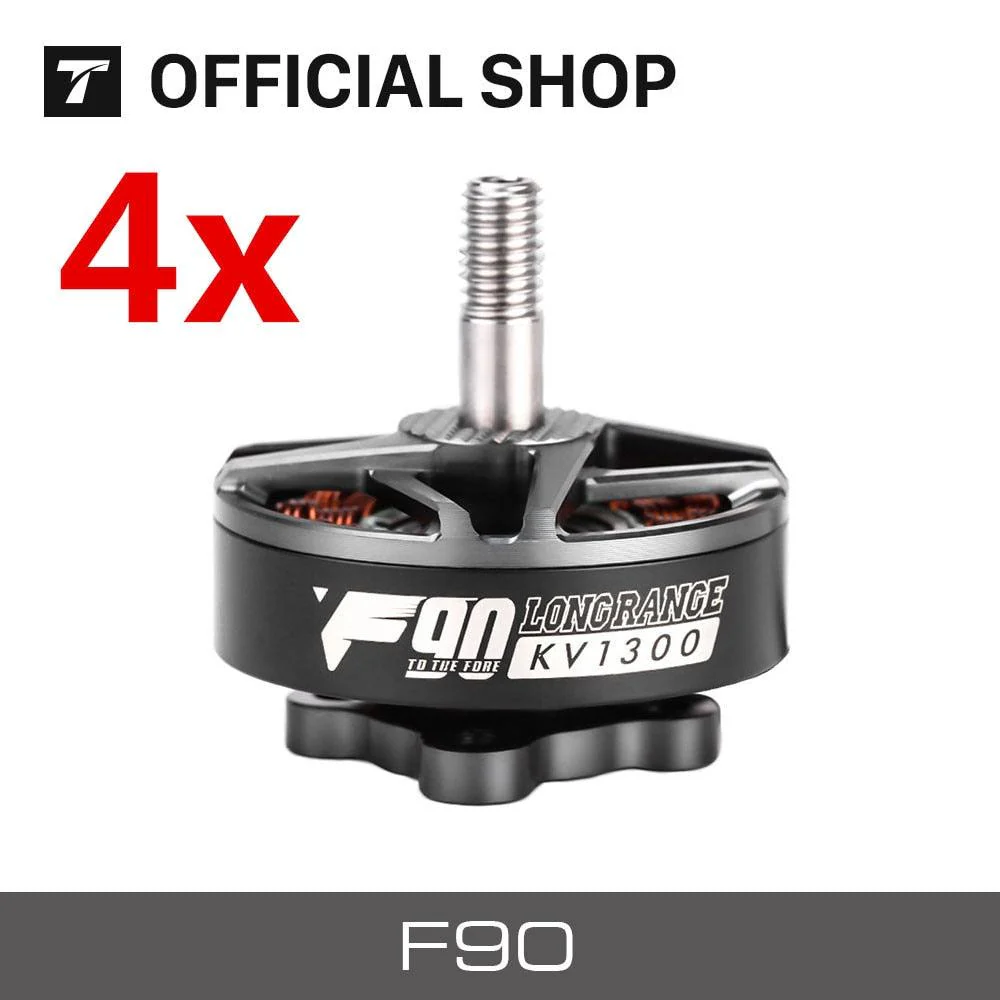 4x T-motor F90 KV1300 KV1500 Brushless Motor For FPV Freestyle Version RC Racing Drone