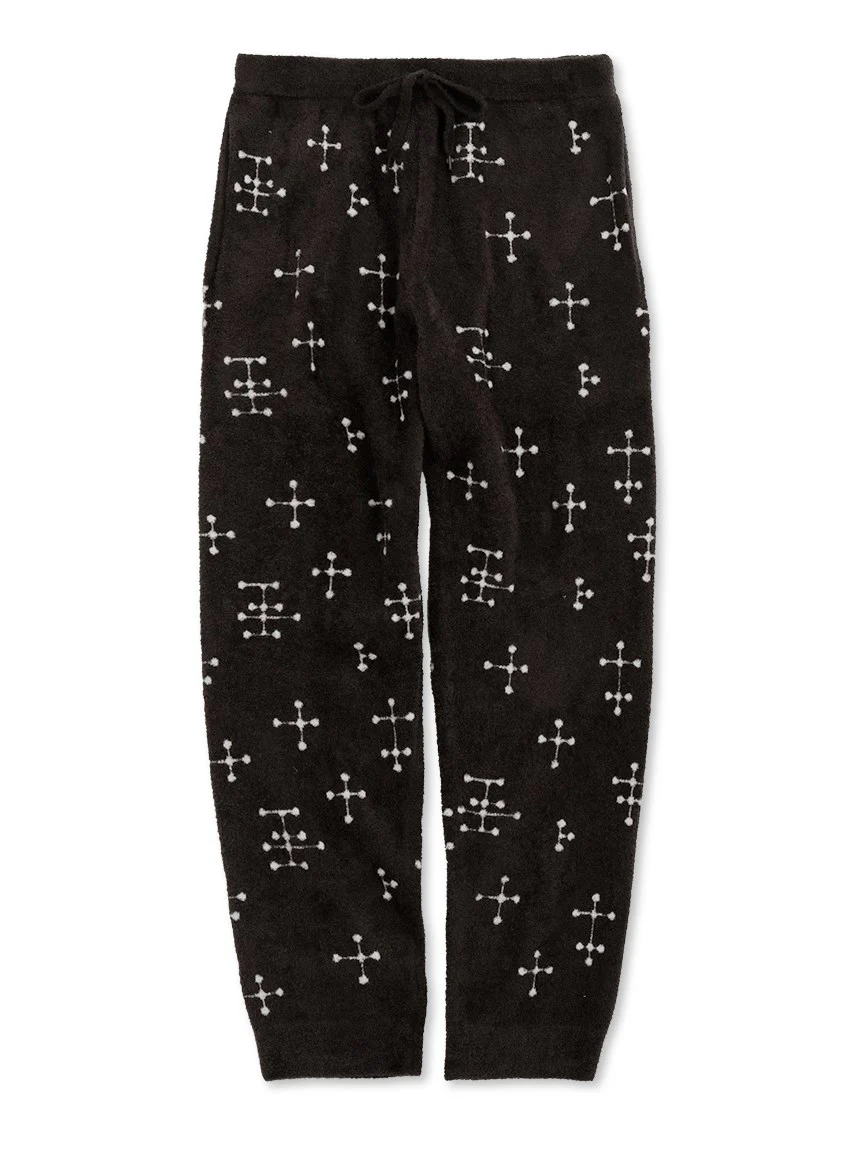 EAMES MENS Smoothie Jacquard Fluffy Long Pants