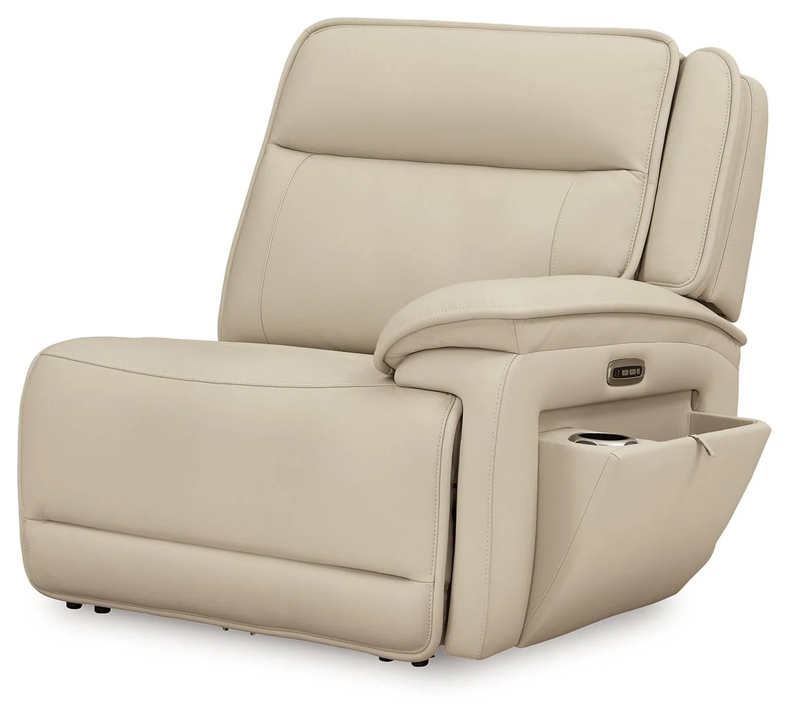 Double Deal - Raf Zero Wall Power Recliner - Almond