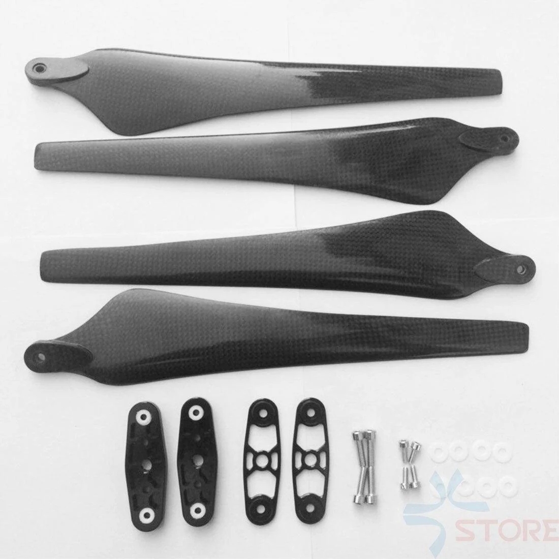 2pair 2170 R2170 Folded Propeller For E2000 UAV Carbon Fiber Folding Propeller 6010 X6215S Brushless Motor