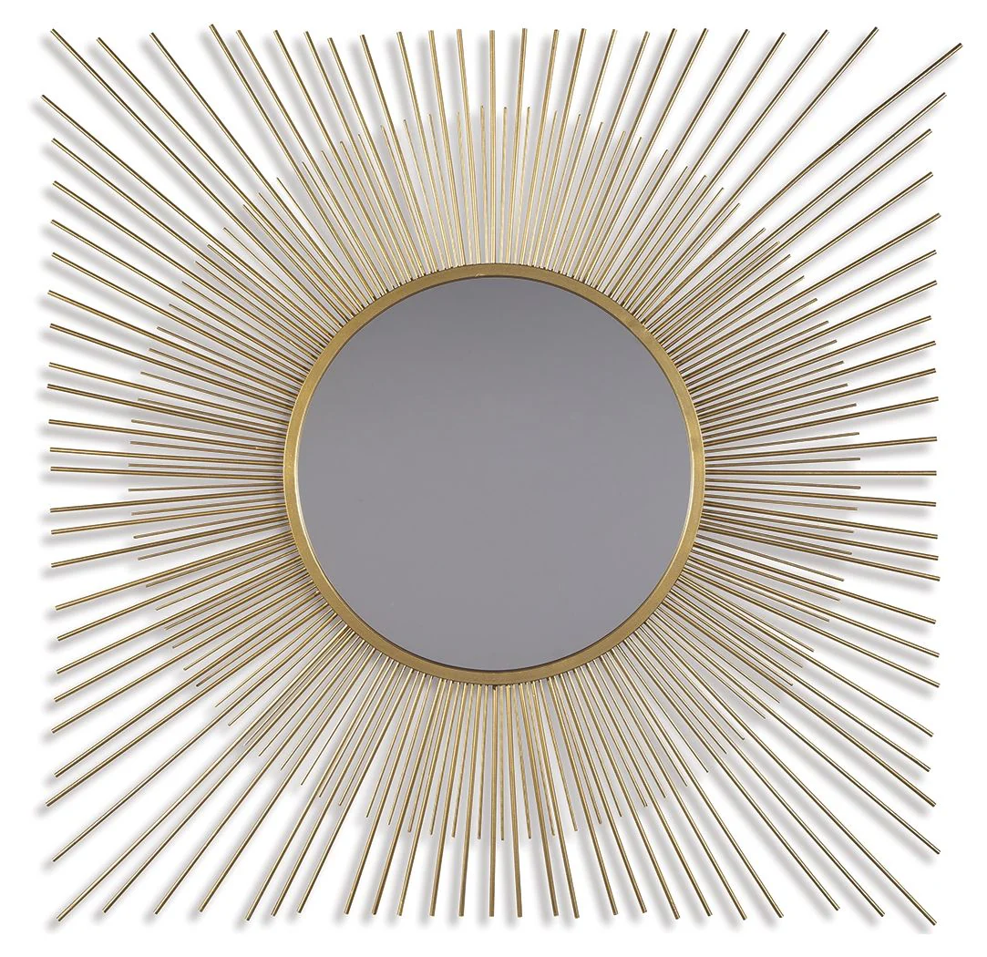 Elspeth - Accent Mirror - Gold Finish