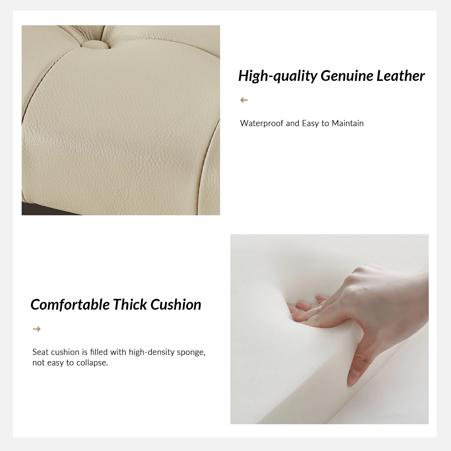 Arnold Upholstered Flip Top Storage Bench in Beige