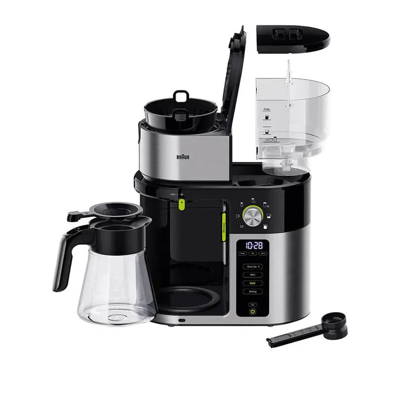 Braun KF9050BK  Multi Serve Drip Coffee Machine Stainless / Black  220 v 240 volt 50 hz
