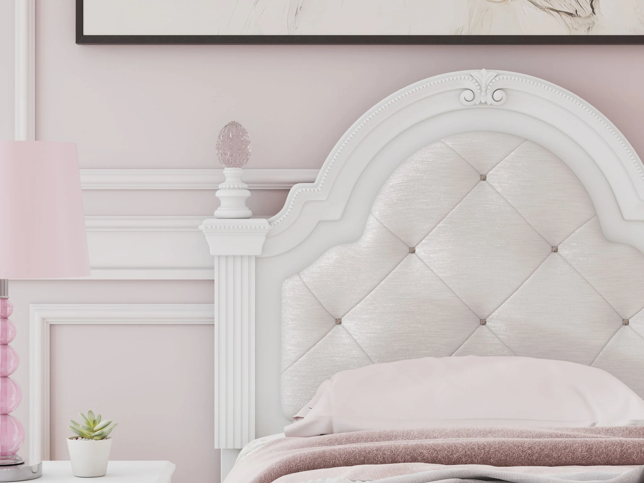 Kozlani - Upholstered Panel Headboard