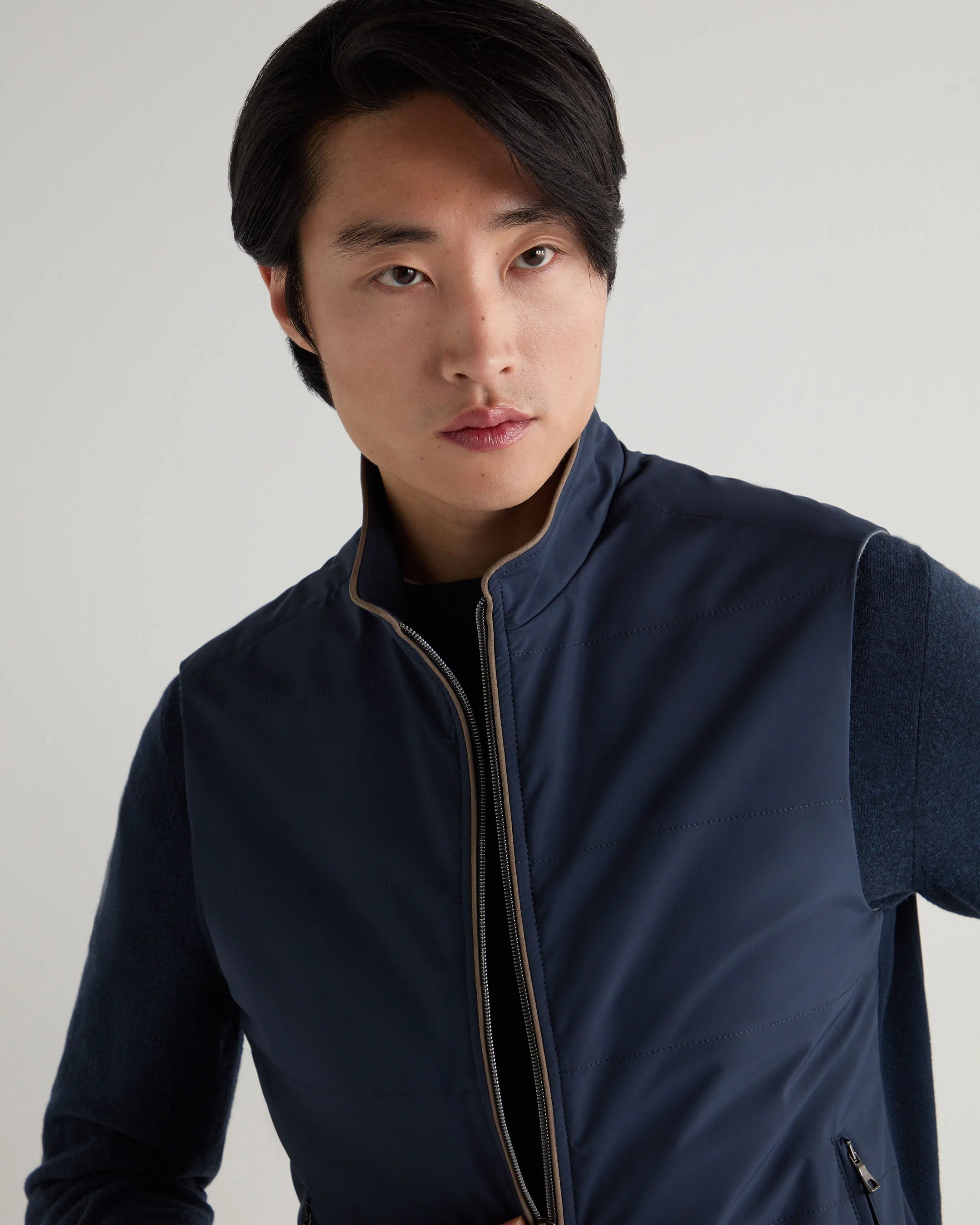 Men's Belgravia Weatherproof Gilet Navy Blue