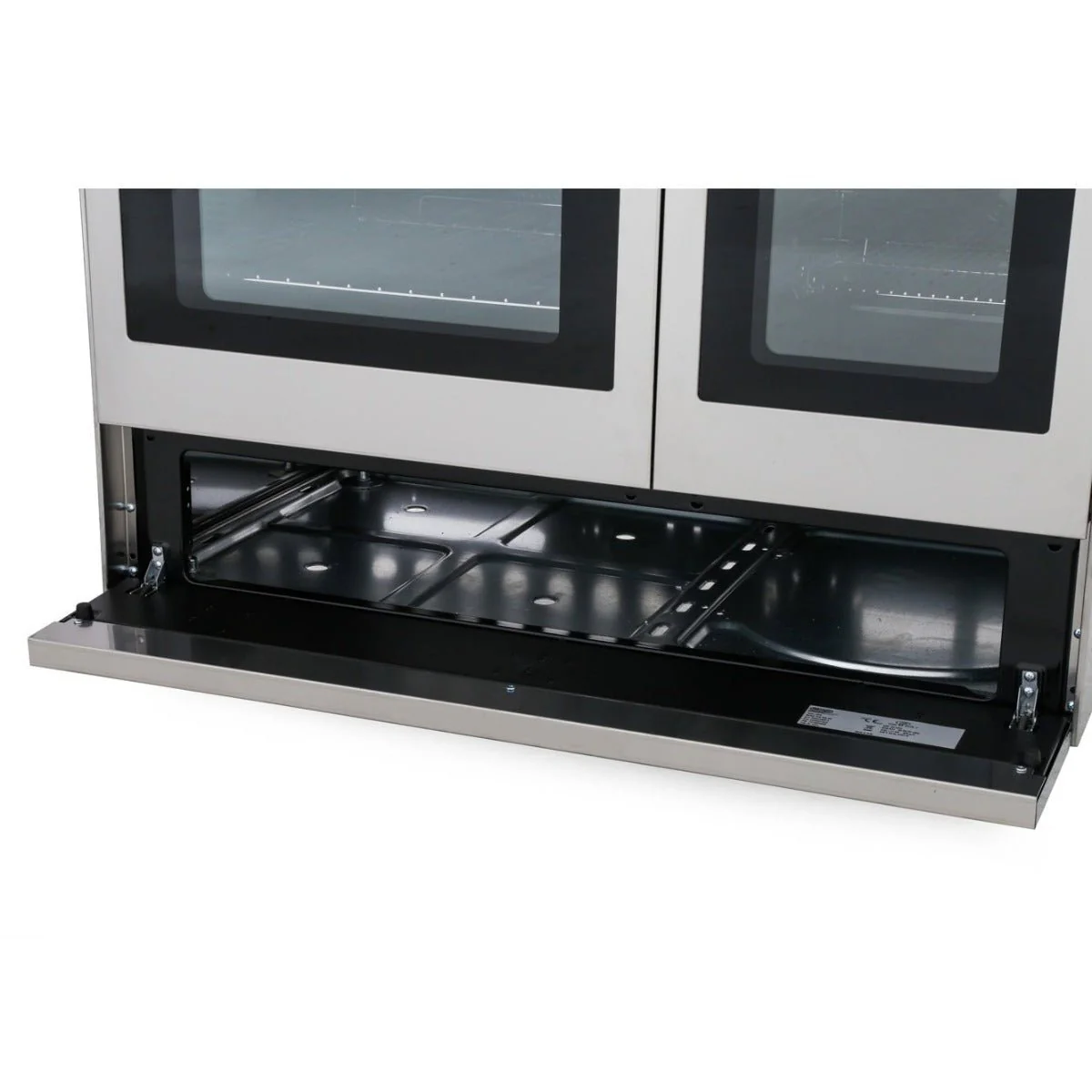 Delonghi DT906/220/RDF Professional 36 Inch Stainless Steel Gas range with 5 Burner and 2 Ovens  Made in Italy  220 v  240 volts 50 hz