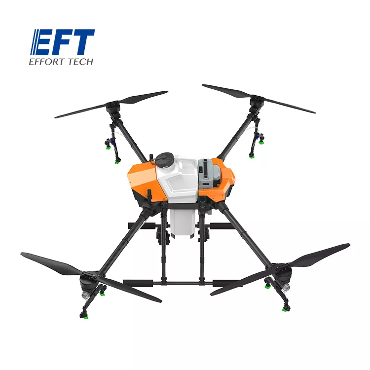 EFT G420 20L Agriculture Drone - 4-Axis 20L 20KG Agriculture Spray Spread Drone Compact with Hobbywing X9 PLUS Motor, JIYI K++ FC, Skydroid H12