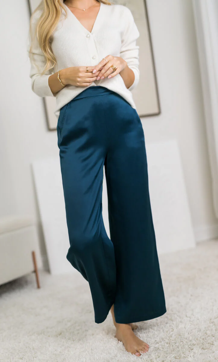 Vicenza Silk Pants