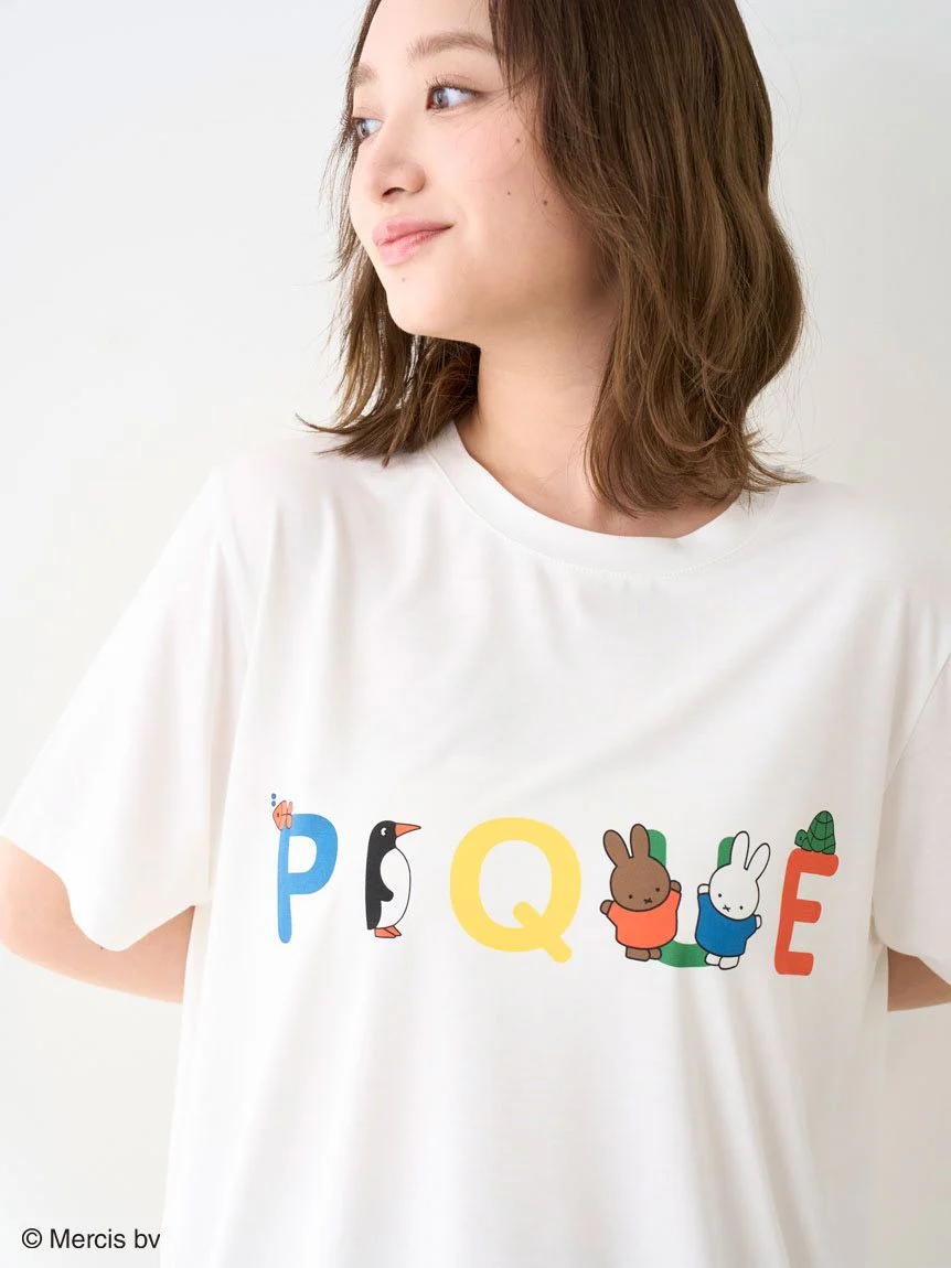 【Dick Bruna】[Cool to the Touch] One-Point T-Shirt