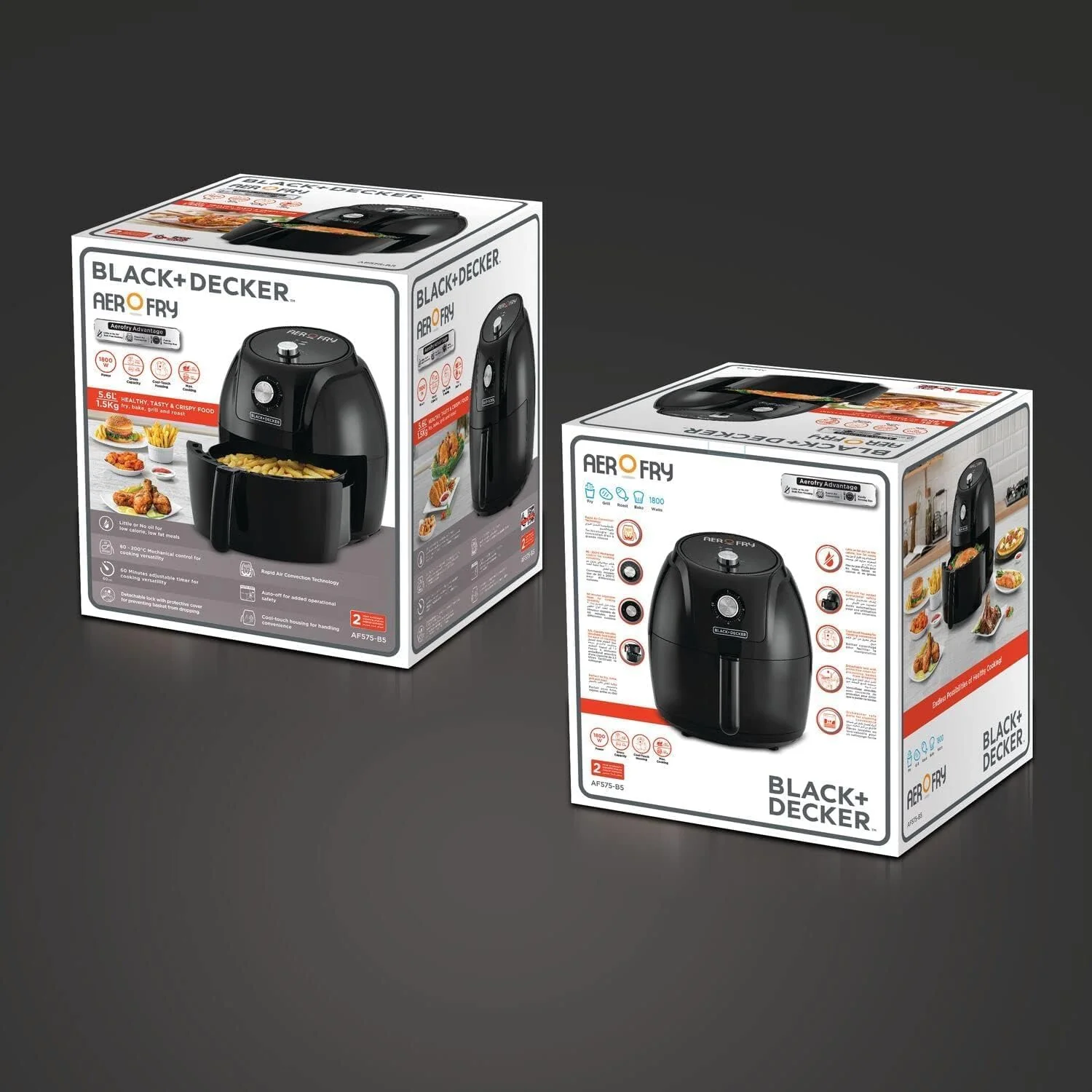 Black and Decker 220 volt 7 liter air fryer AF575220v 220v 240 volts
