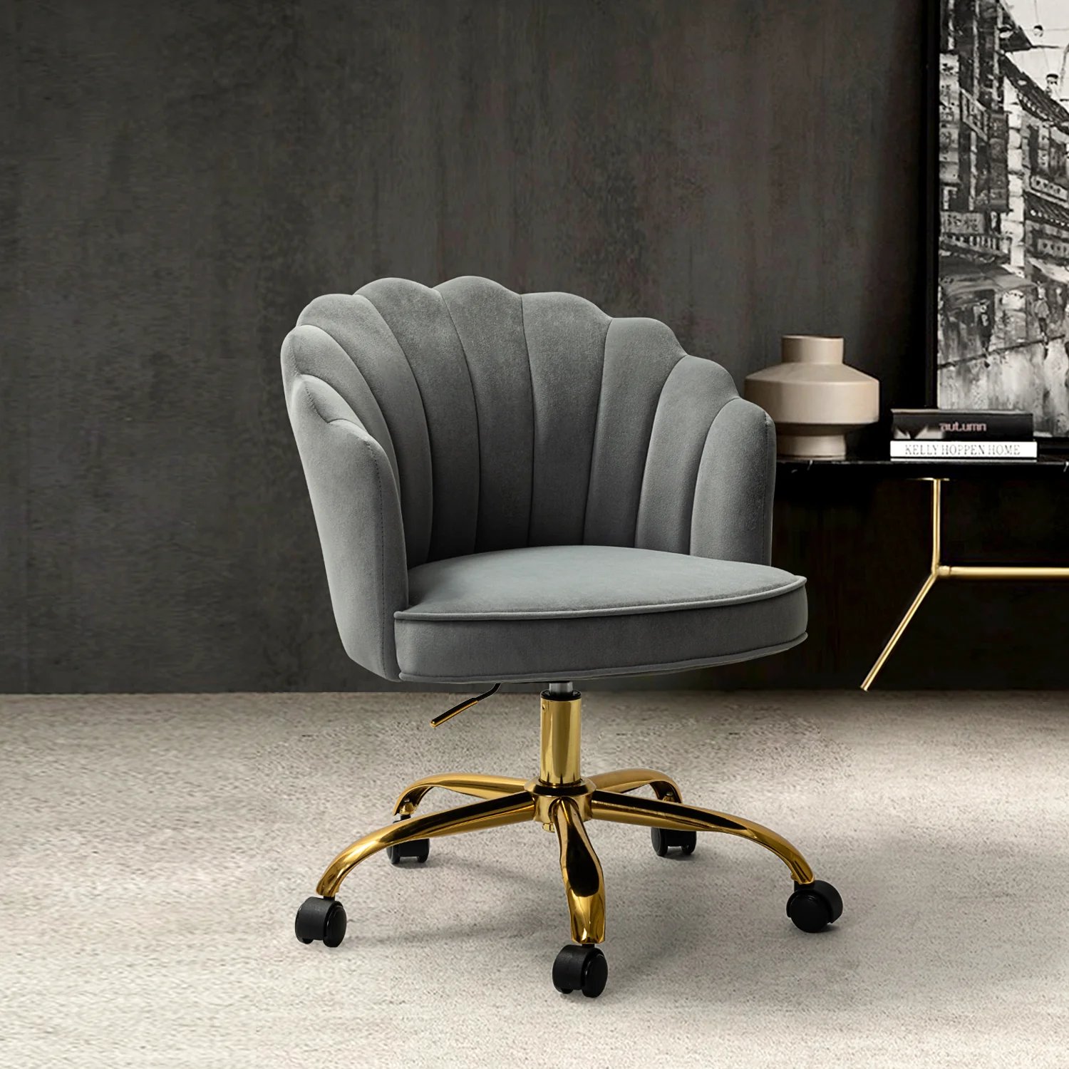 Belanda Task Chair in Grey
