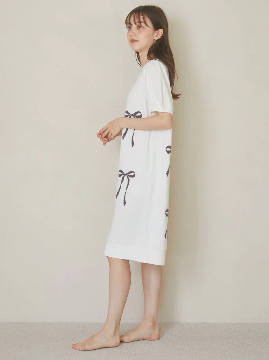Ribbon Jacquard Lounge Dress