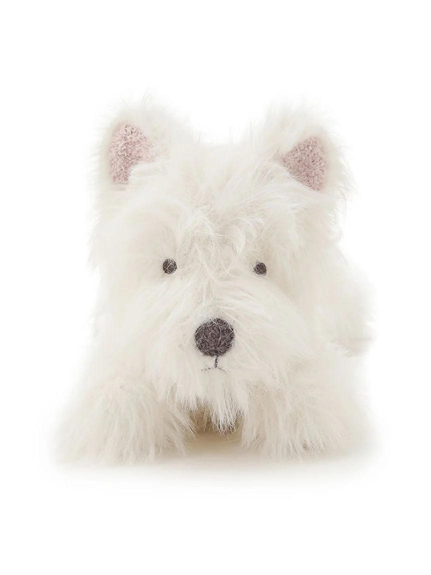[Sleep] Westie Fluffy Plush Cushion