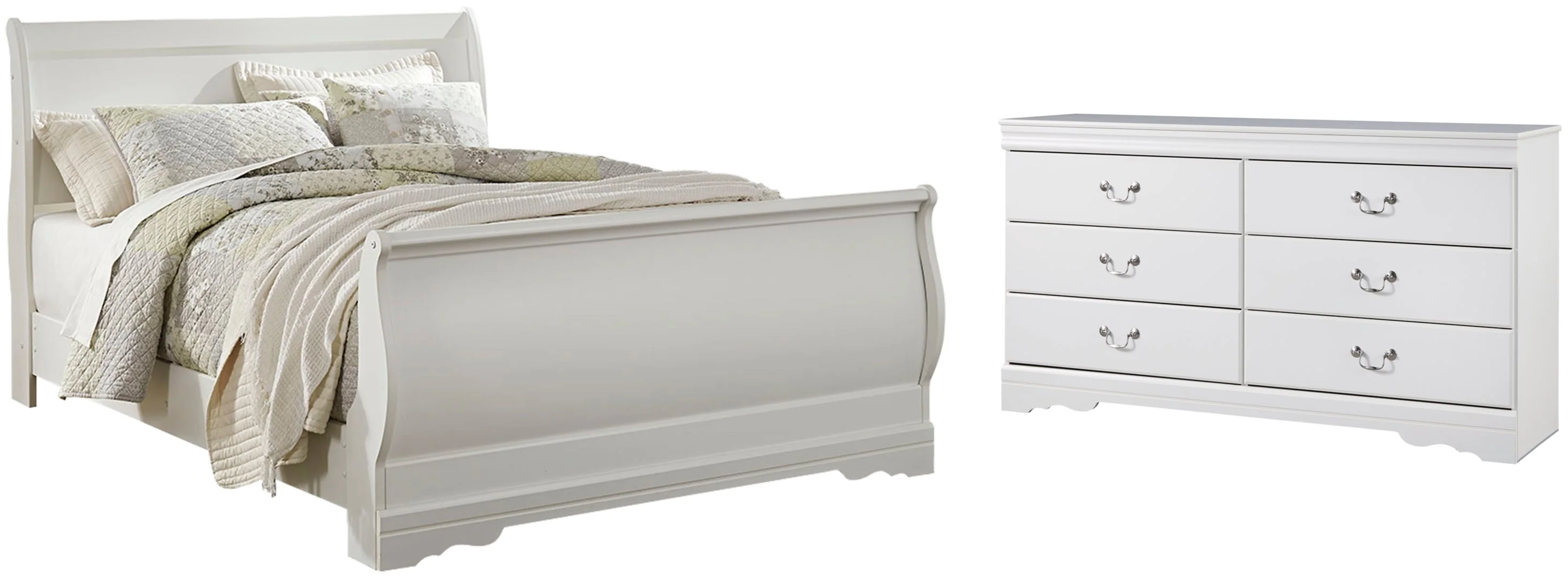 Anarasia White Bedroom Set