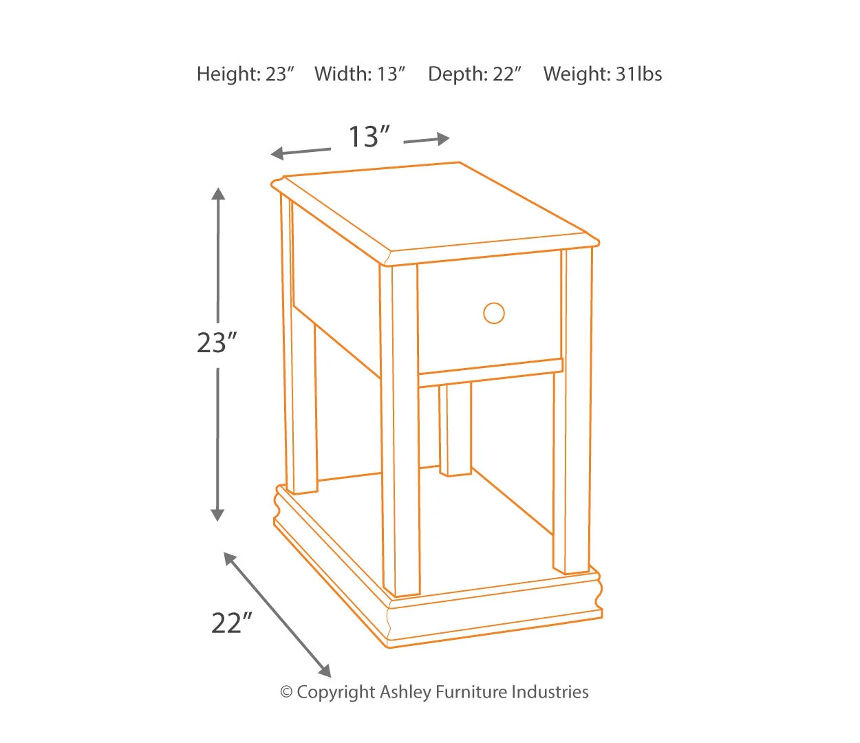 Breegin 2 End Tables