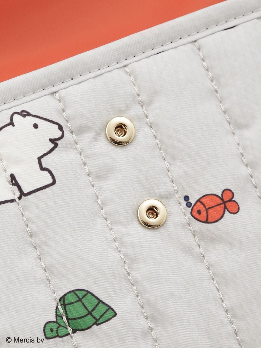 【Dick Bruna】Quilted All-Over Print Maternal and Child Health Handbook Case S