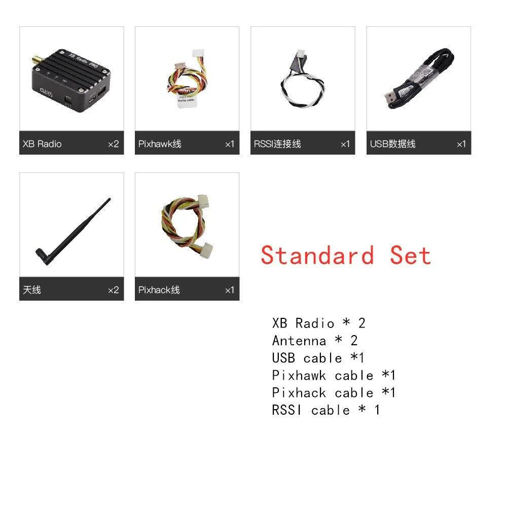 Cuav XB Radio Pro  - 900MHZ 250mW 15KM Xbee Wireless Radio Telemetry  for Pixhawk Pixhack Flight Controller
