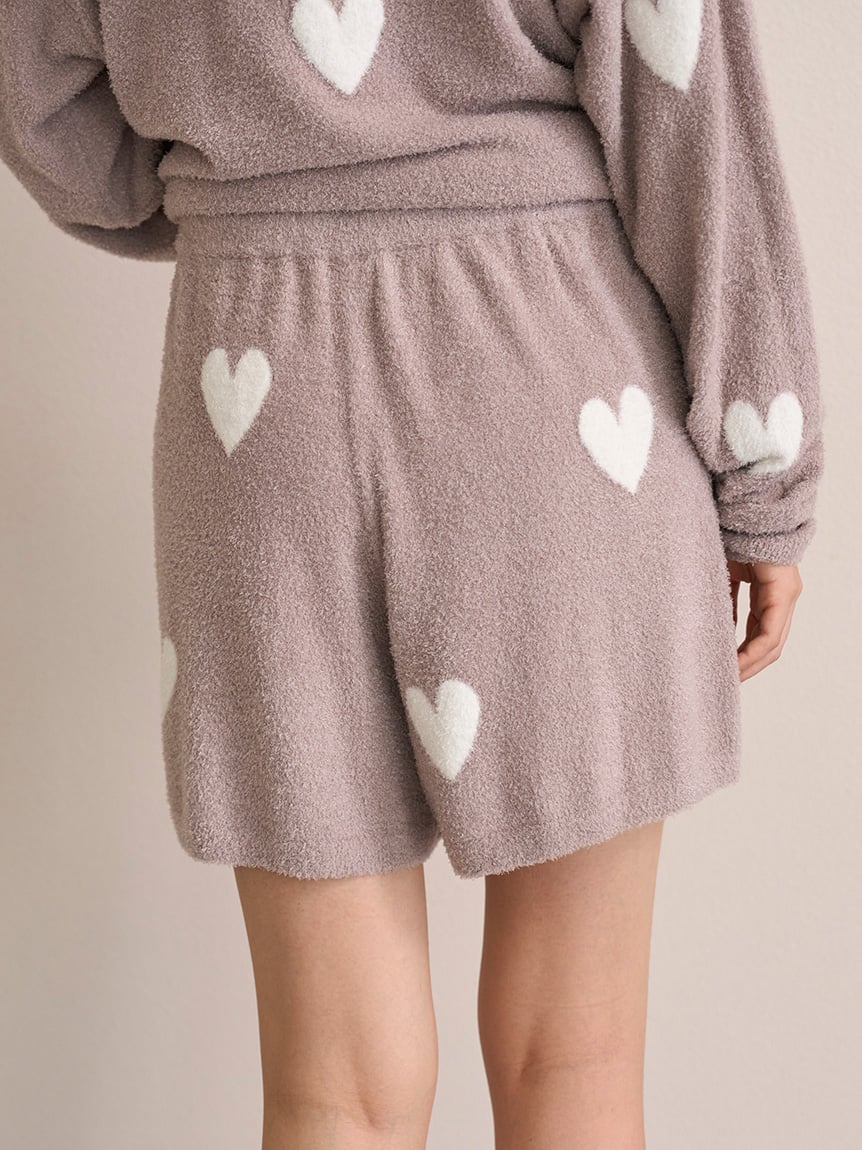 Warm Smoothie Heart Jacquard Pullover