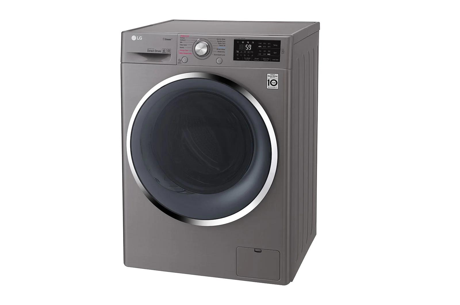 LG F4J5TNP7 6-Motion Direct Drive Front Load Washer for 220 Volts