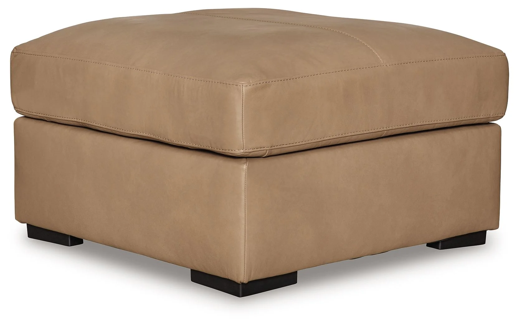 Bandon - Oversized Accent Ottoman - Toffee