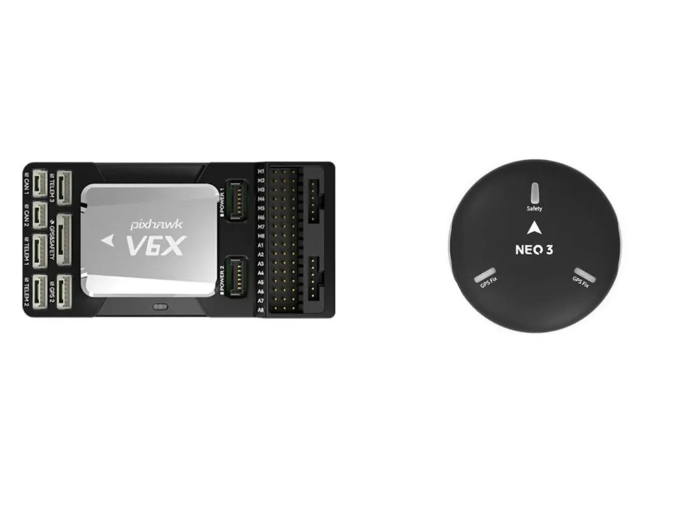 CUAV Pixhawk V6X Autopilot PX4 Ardupilot Flight Controller - STM32H753IIK6 Processor RM3100 Compass Customize Carrier Board and Core With NEO 3 Pro