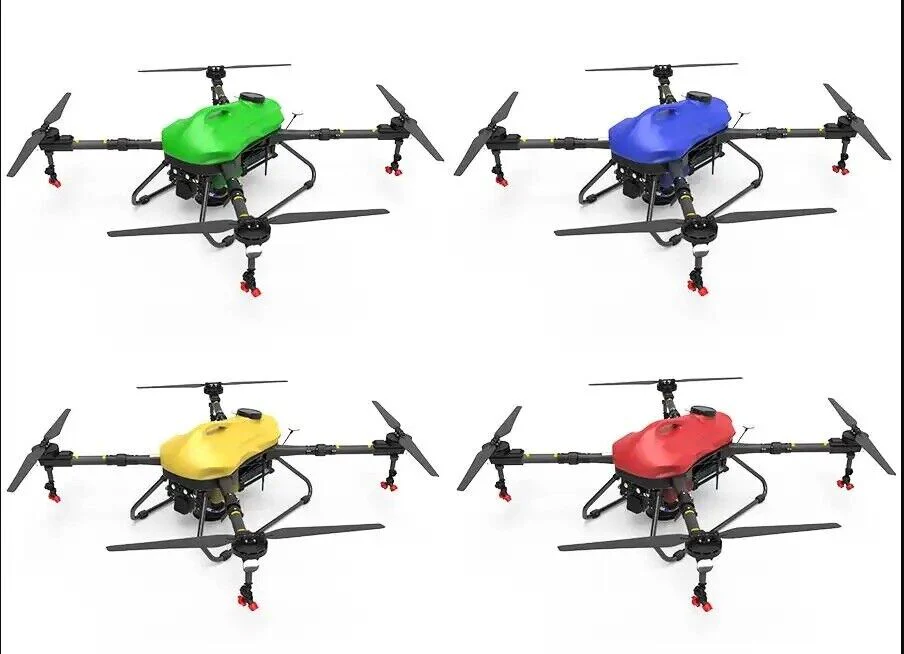 F16 16L Agriculture Drone - 4 Axis 16L Quick Release Tank Crop Spreader RTF Spraying Drone With ARRIS A40 propulsion system, Jiyi K++ FC, Fpv Camera, Radar , SKydroid H12 Radio